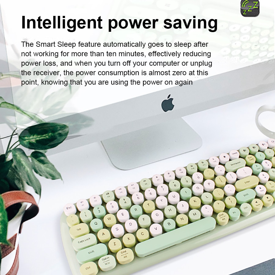 Bluetooth-compatible Keyboard Mouse For Mackbook Laptop PC Gamer Wireless Gaming Keyboard Mouse Combo For Phone iPad Tablet