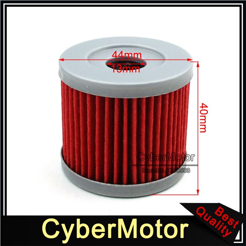 5x filtro de aceite 150cc 200cc 250cc Lifan Zongshen Loncin CB250 ATV moto de cross Pit Quad Motocross