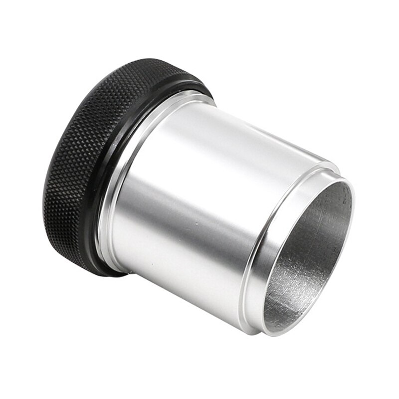 Aluminum Alloy 1.5inch 1 1/2inch I.D. Weld on Cap and Neck Fuel Filler Tank Water Sump: Black