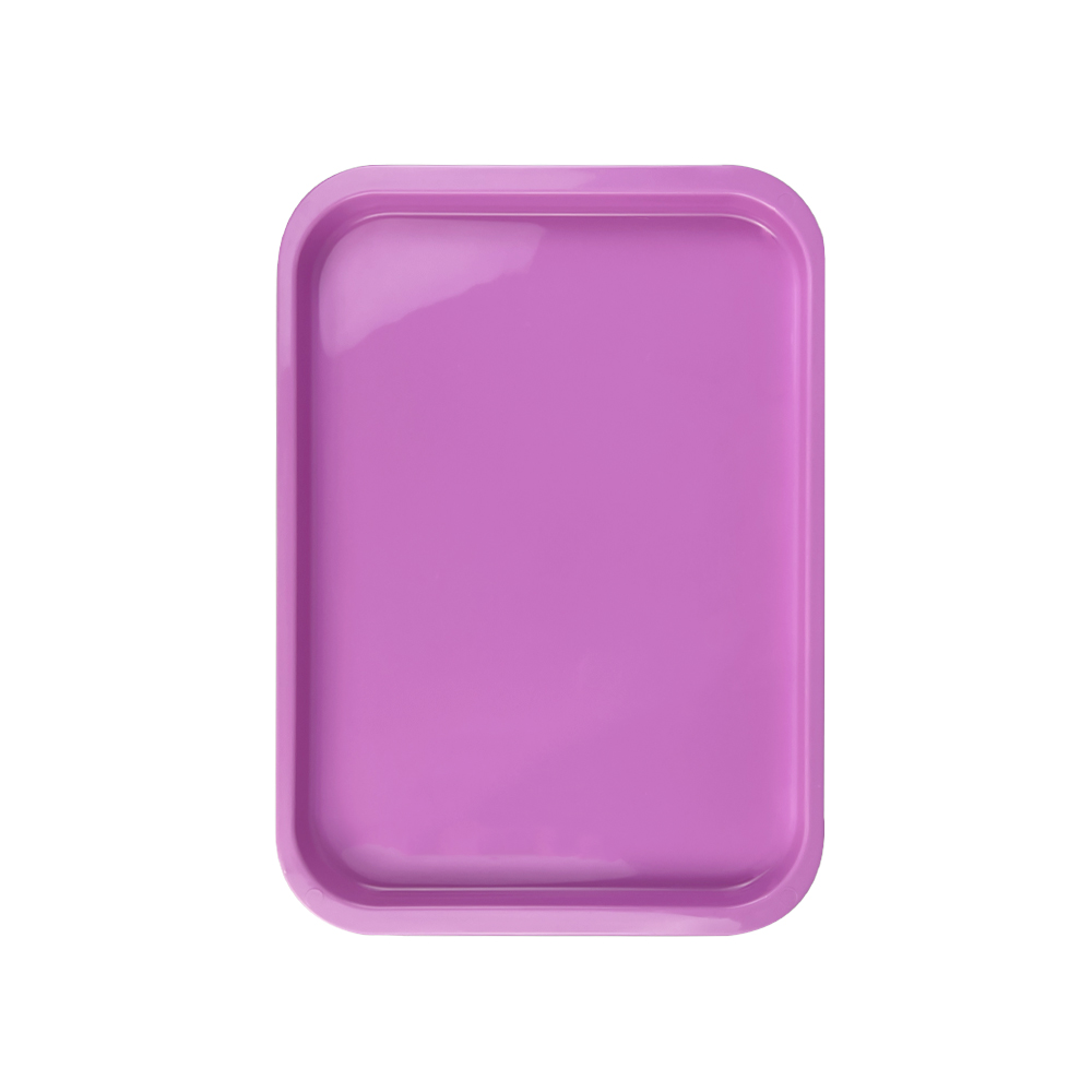 Bandeja de instrumentos de odontología esterilizable, paletas de plástico esterilizables en Autoclave, herramientas de dentista, bandejas planas, accesorios consumibles, 1 Uds.: Marfíl