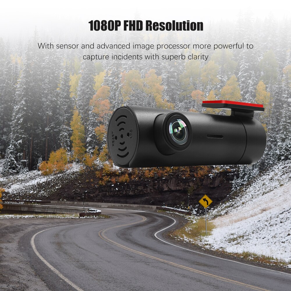 Mini Novatek Wifi Auto Dvr Auto Registrar 170 Graden Dash Cam Draadloze Auto Video-opname Novatek Chipset Dvrs