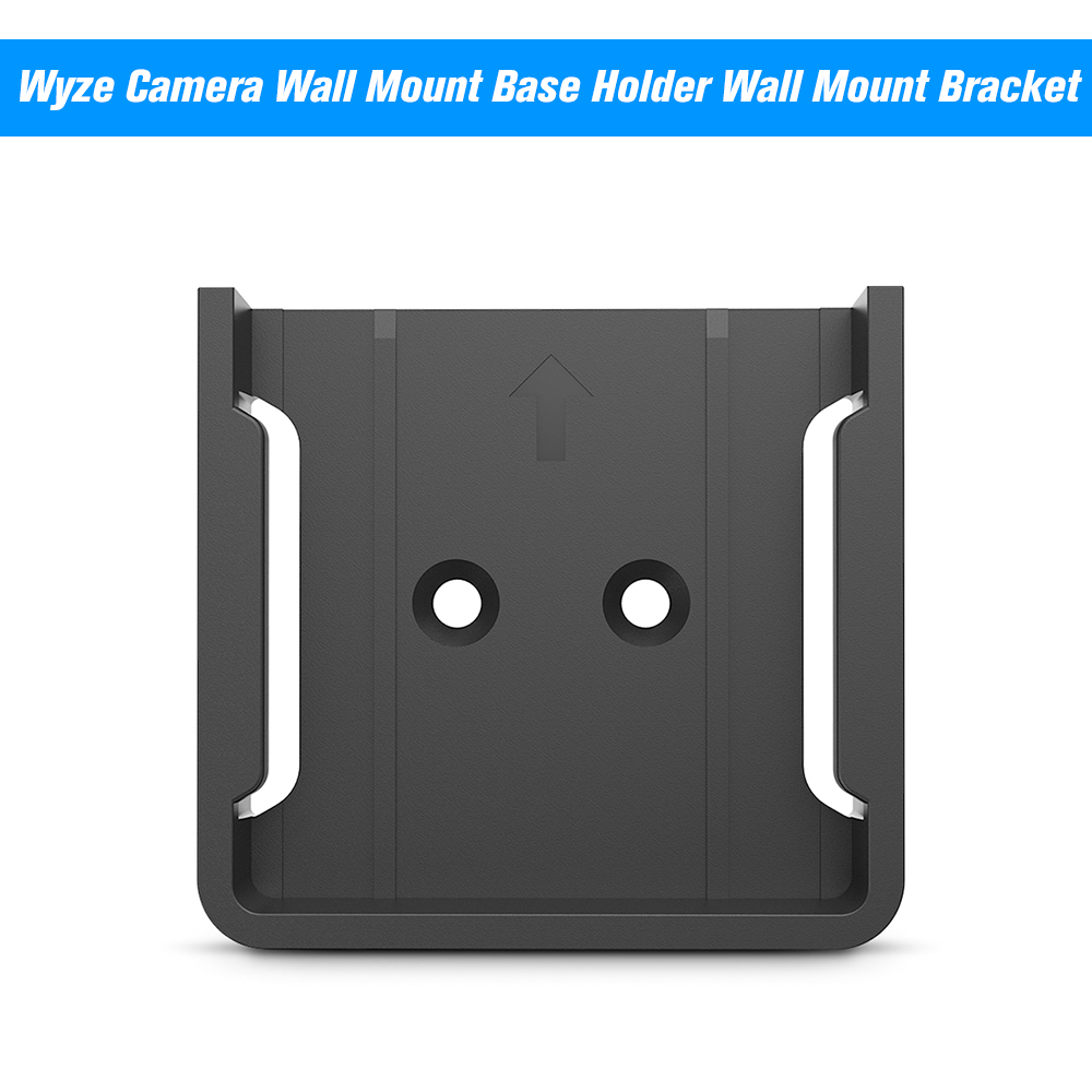 Wyze Camera Wall Mount Base Holder Muurbeugel Voor Wyze Cam Smart Camera en iSmart Alarm Spot Camera Beschermen van: Zwart