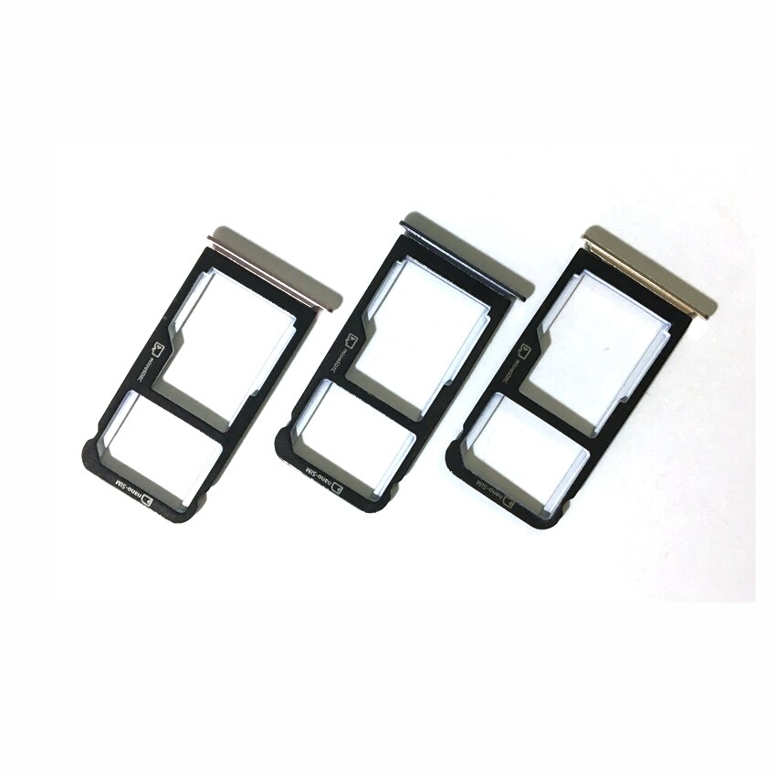 For ZTE Blade V8 / V8 Mini Sim Card Slot Tray Holder SD Card Reader Socket Replacement Part