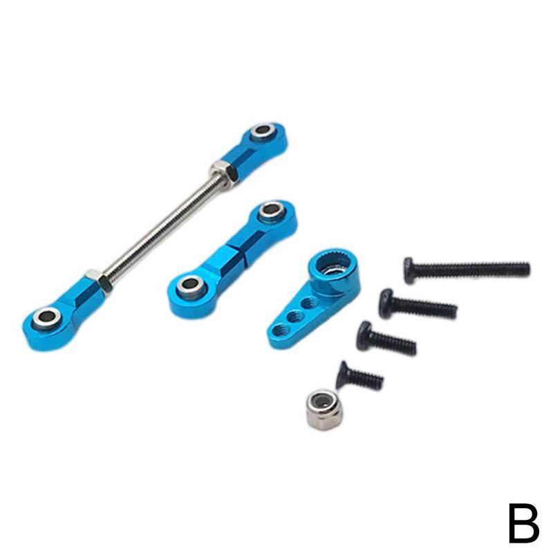 For wltoys mosquito car mini 1/28 rc car metal modification arm link & steering gear parts, steering gear link, steering and up to  a3 q 6: B