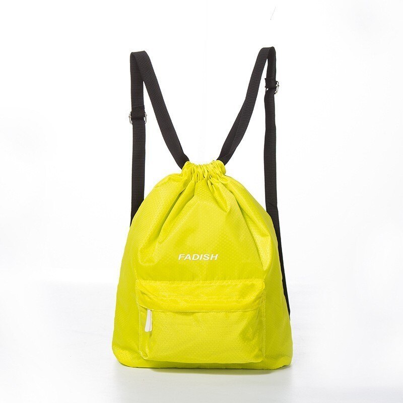 Waterproof Swimming Bag Backpack Rucksack Dry Wet Bag Outdoor Beach Gym Bag for Travelling Rafting Boating Kayaking Canoeing: Yellow