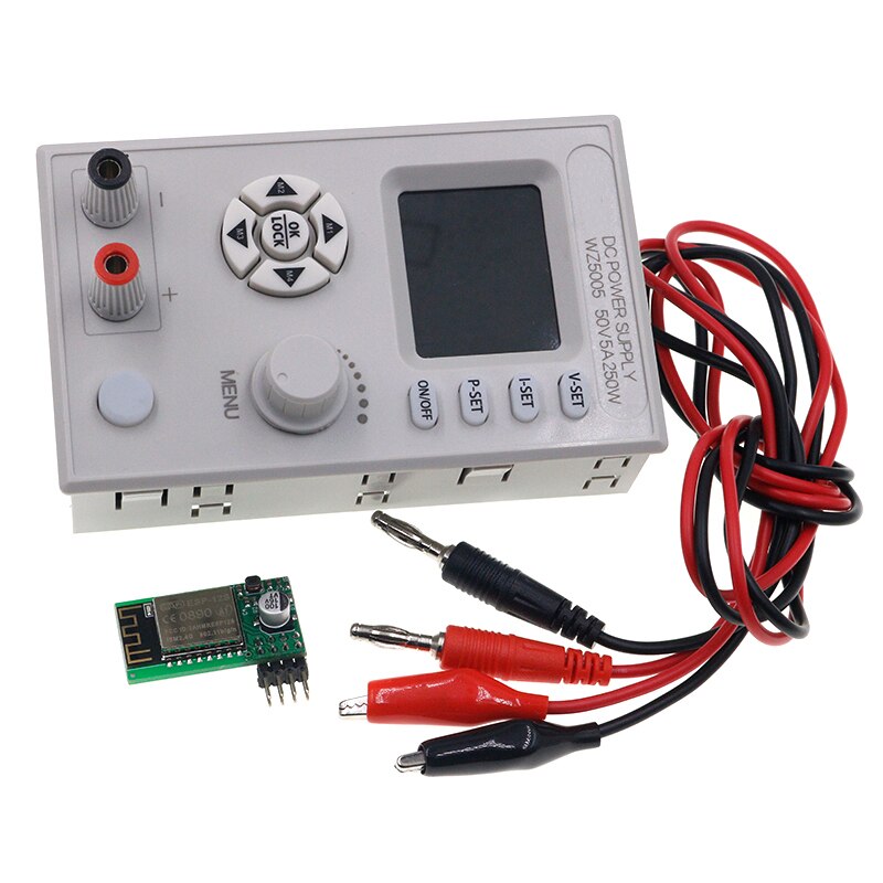 Dc Dc Buck Converter Cc Cv 50V 5A Power Module Verstelbare Gereglementeerde Laboratorium Variabele Voeding Communicatie WZ5005: WZ5005-WIFI