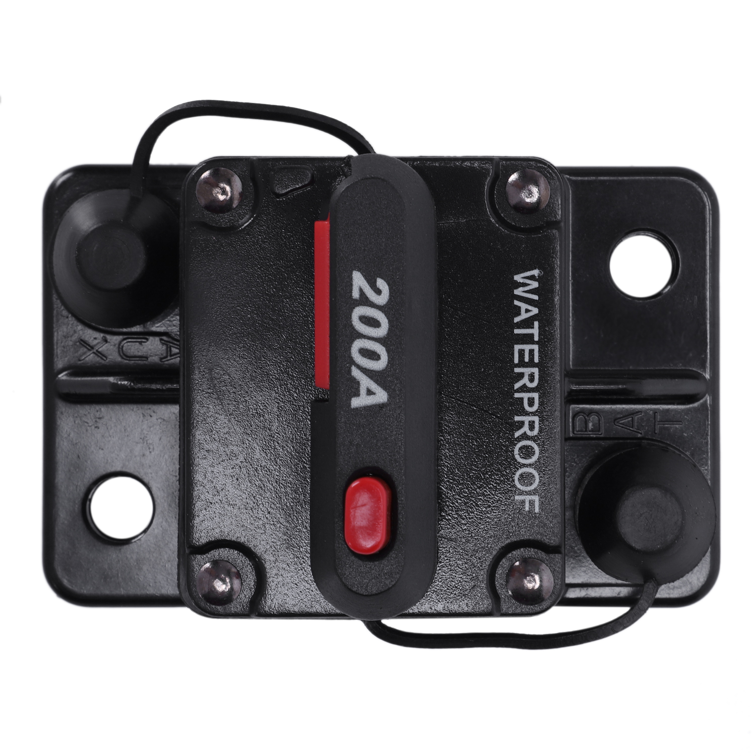 12V/24V Car Marine Audio Fuse Holder 200A Manual Reset Circuit Breaker