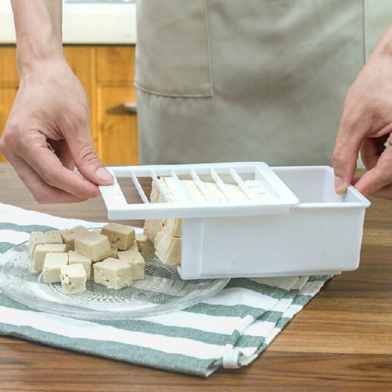 Diy Tofu Pers Mold Maker Tofu In Blokjes Apparaat Doos Mallen Tofu Slicer Fruit Groente Slicer Keuken Koken Gereedschap Accessoires
