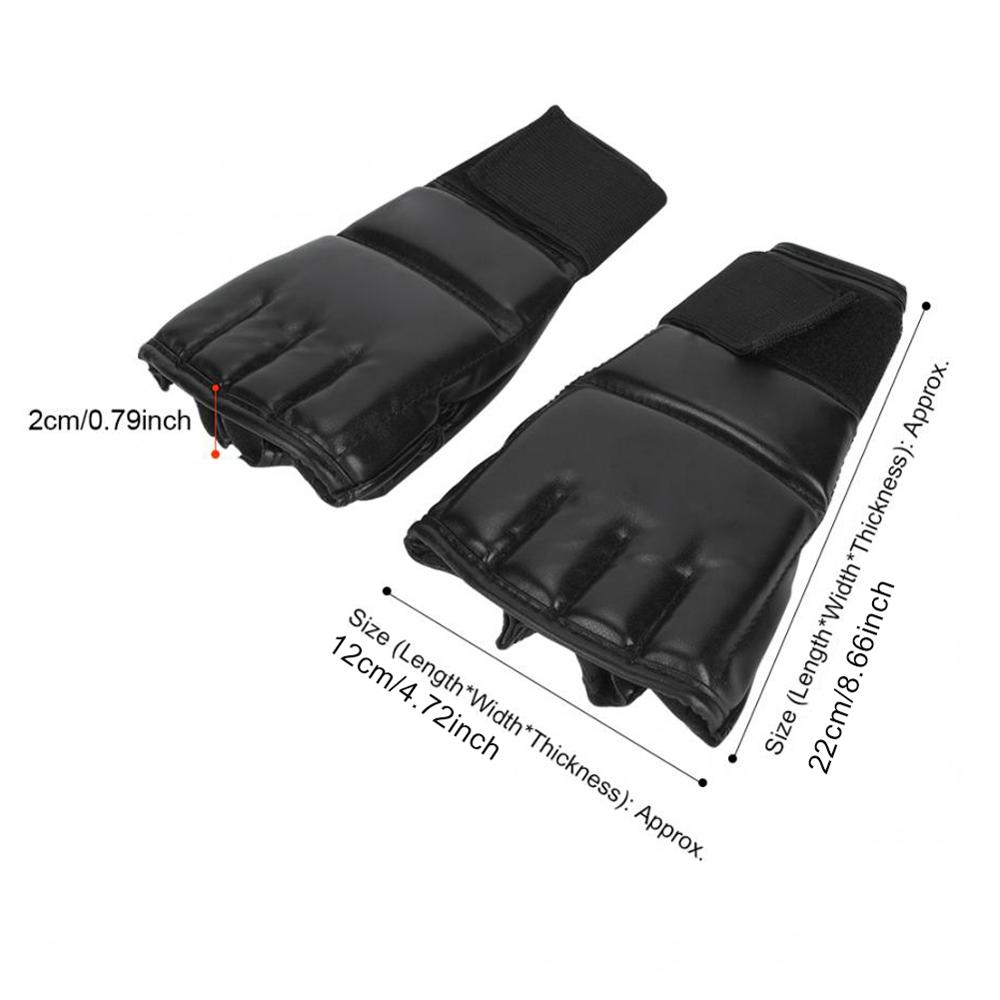 Sparring Grappling Boxing Gloves for Men Women PU Karate MuayThai Fighting Punch Training Mitts