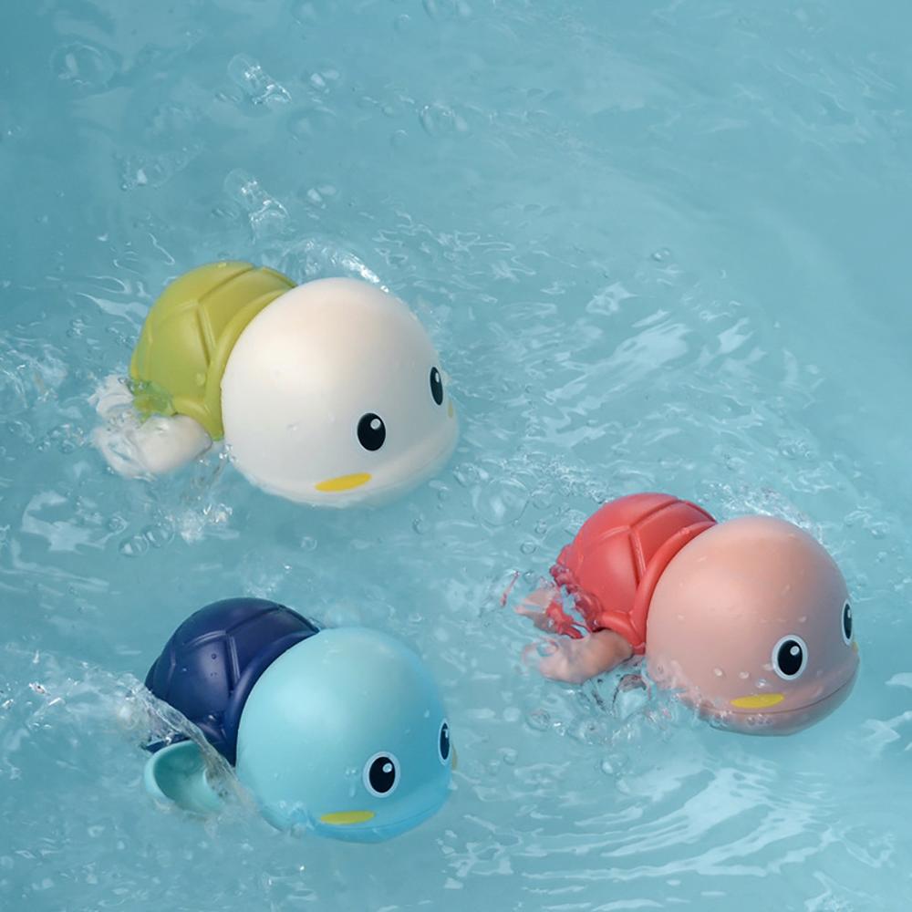 Schlecht Spielzeug Neue Baby Schlecht Schwimmen Schlecht Schwimmbad Spielzeug Nette Wind hoch Schildkröte Ebene Spielzeug für freundlicher zu nehmen ein dusche