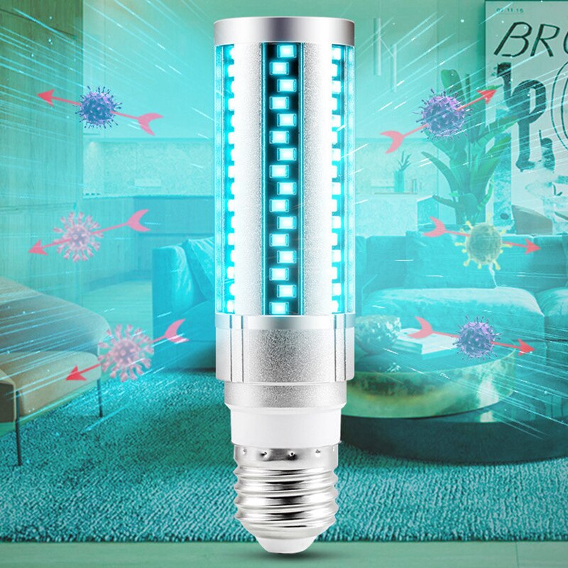 LED Ultraviolet and Disinfection Lamp 20W Household Mite Disinfection and Ultraviolet Disinfection Lamp
