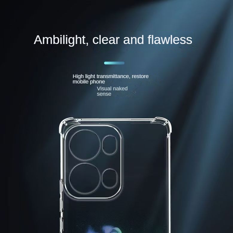 Four-Corners Shockproof TPU Case for OPPO Reno 13 Pro 5G Reno13 F FS 13F 13FS Protective Cover Transparent Capa Fundas Coque