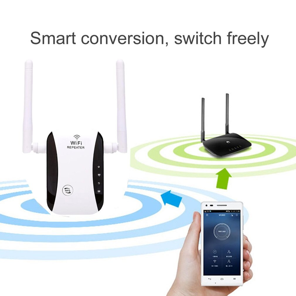 Wireless WiFi Repeater Wifi Extender 300Mbps WiFi Amplifier 802.11 b/g/n Wi Fi Booster Long Range Repiter Wi-fi Repeater