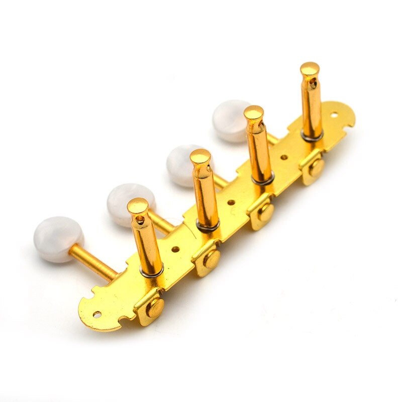 1 Set Mandolin Machine Heads Tuners Tuning Keys Pegs for Mandolin Instrument Golden R/L