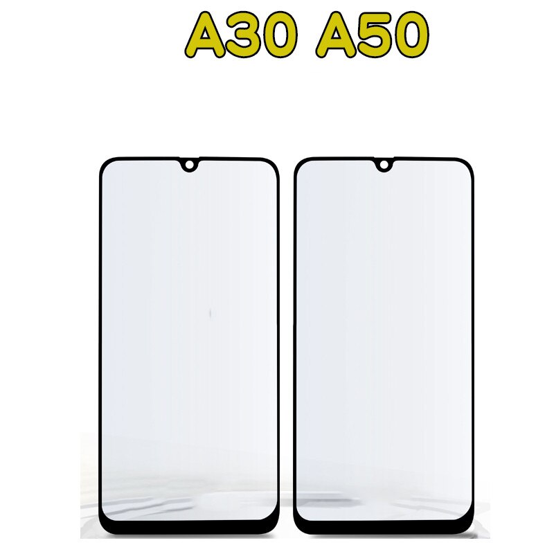 Outer Screen Voor Samsung Galaxy A10 A20 A30 A40 A50 A70 Front Touch Panel Lcd-scherm Out Glass Cover Lens telefoon Reparatie Onderdelen