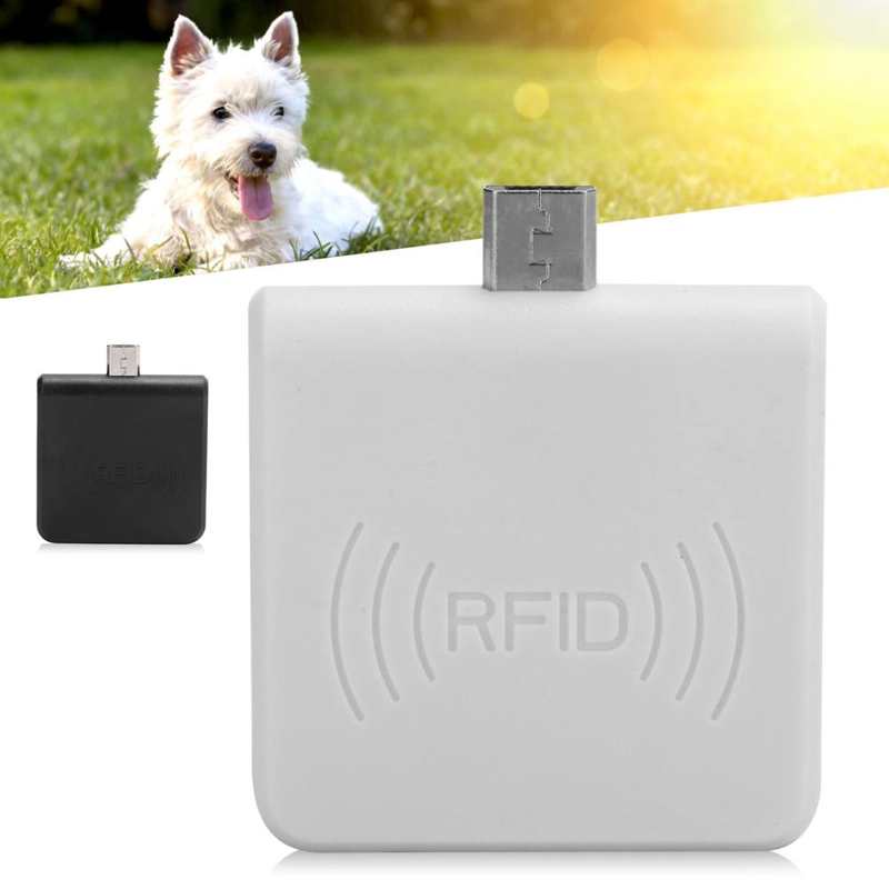 W86 Micro Usb Mobiele Telefoon Kaartlezer Draagbare Voor Rfid Mobiele Id Reader Voor Android