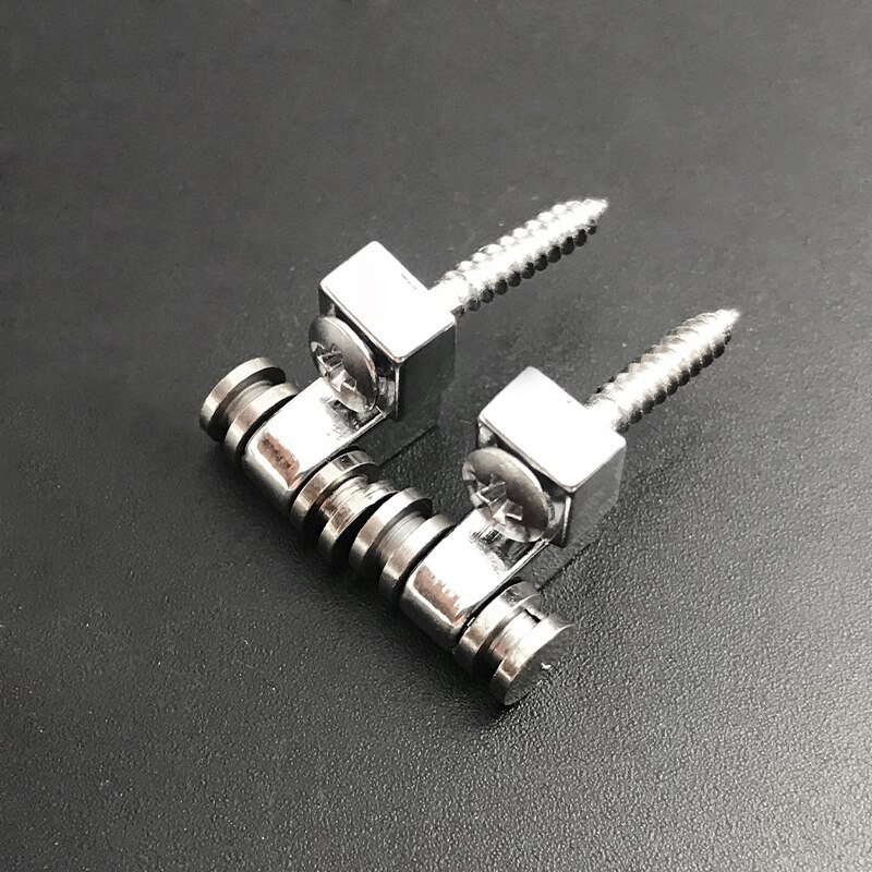 2Pcs Electric Guitars Roller String Trees Retainer Alloy Guitar Accessories Parts Black Gold Silver for ST TL Electric Guitar