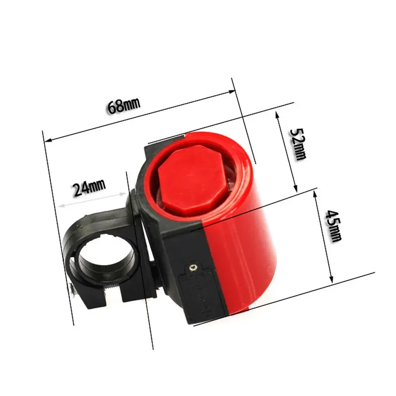 MTB Road Bicycle Bike Electronic Bell Loud Horn Cycling Hooter Siren Holder 90dB Electronic Loud Bicycle