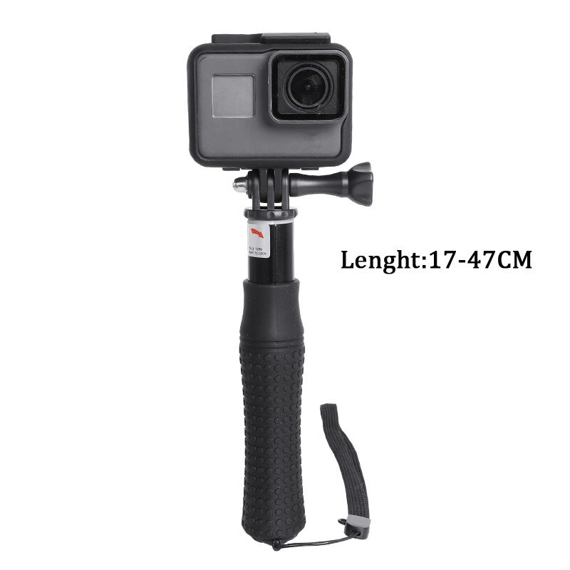 Allungabile Impermeabile Selfie Bastone Monopiede mano presa Treppiedi del Supporto per la GoPro eroe 8 7 6 5 SJCAM Yi 4K accessori Macchina Fotografica di azione