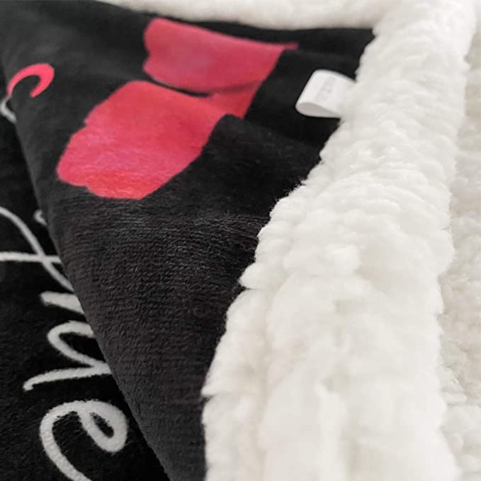 Oktober jente sommerfugl til min datter bursdag fleece teppe myk varm sofa hjemmekast