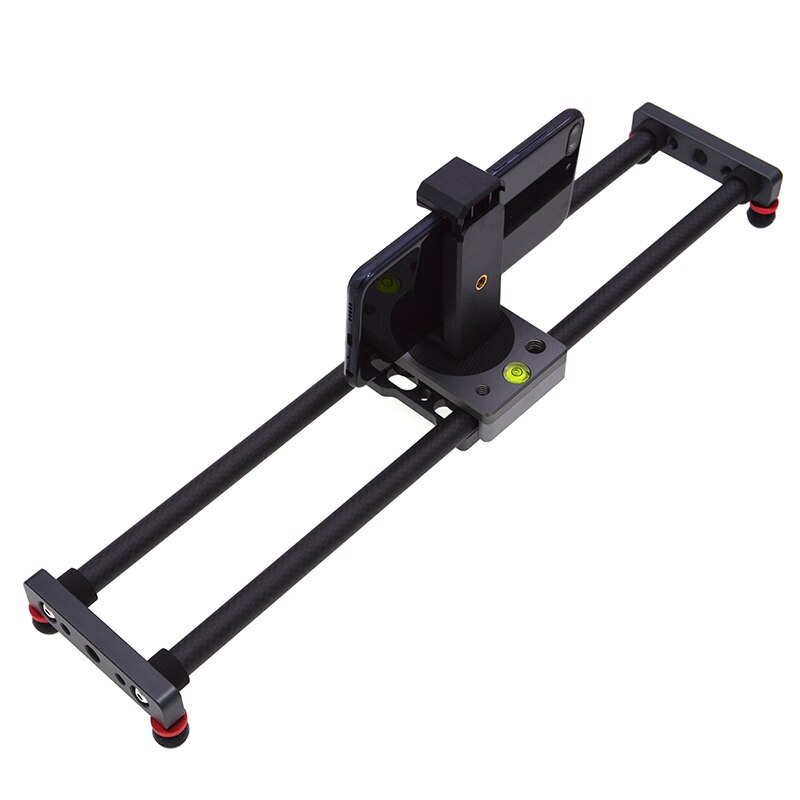 40CM Camera Slider Adjustable Carbon Fiber Camera Dolly Track Slider Video Stabilizer Rail for Camera DSLR Video Photography R25