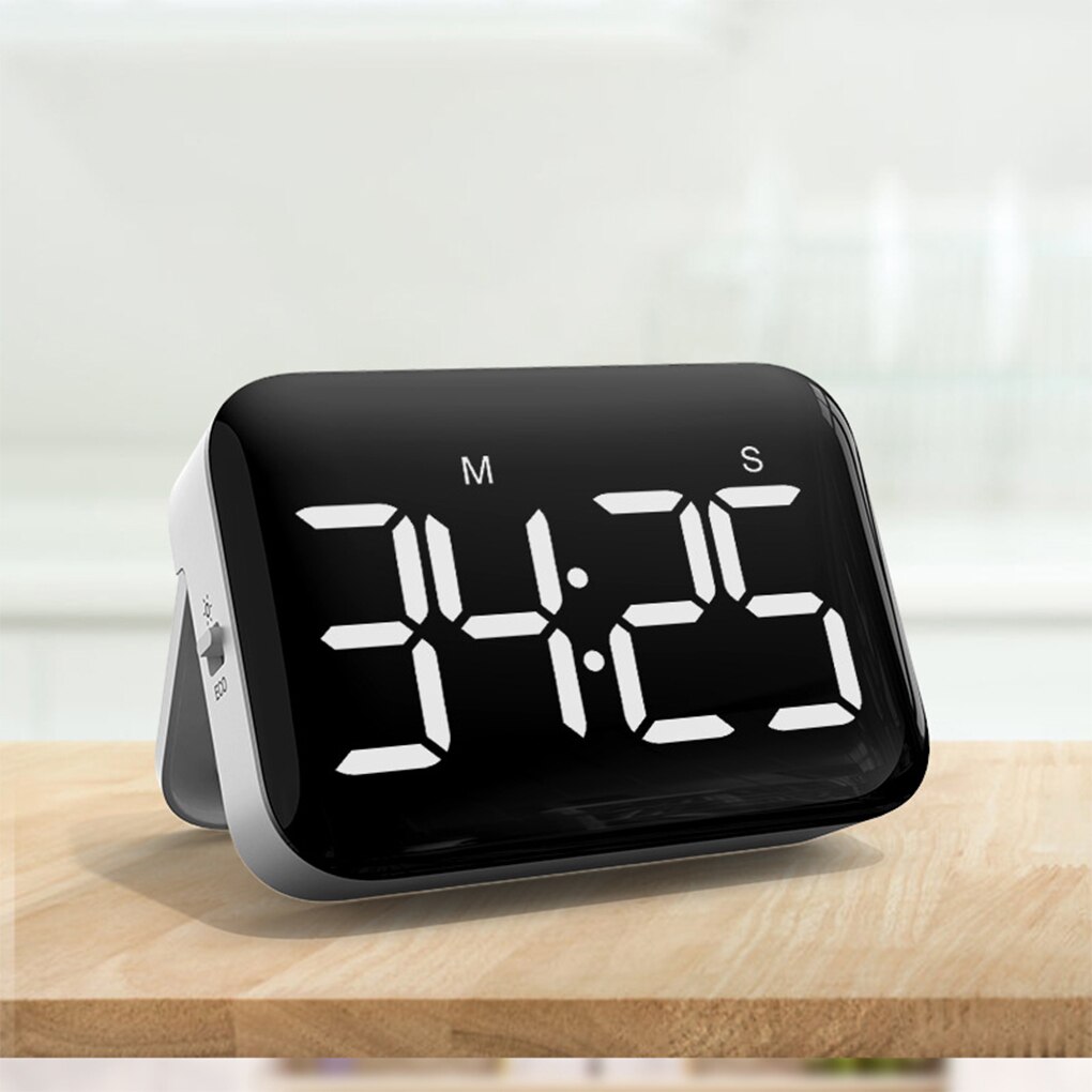 Kitchen Digital Timer Desktop Studying Yoga LCD Screen Countdown Alarm Cooking Grilling Timer Kitchen Gadget Home Supplies