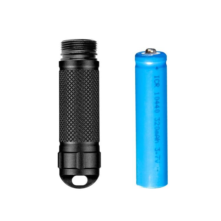Lumintop frosk 10180 lommelykt 570 lumen 10440 lommelykt 750 lumen mini nøkkelring lommelykt: 10440 rør med batt