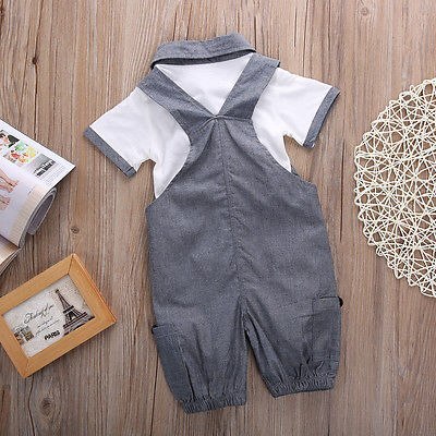 Emmababy Baby Jongens 2 STUKS Set Peuter Kids T-shirt Tops Broek Outfits