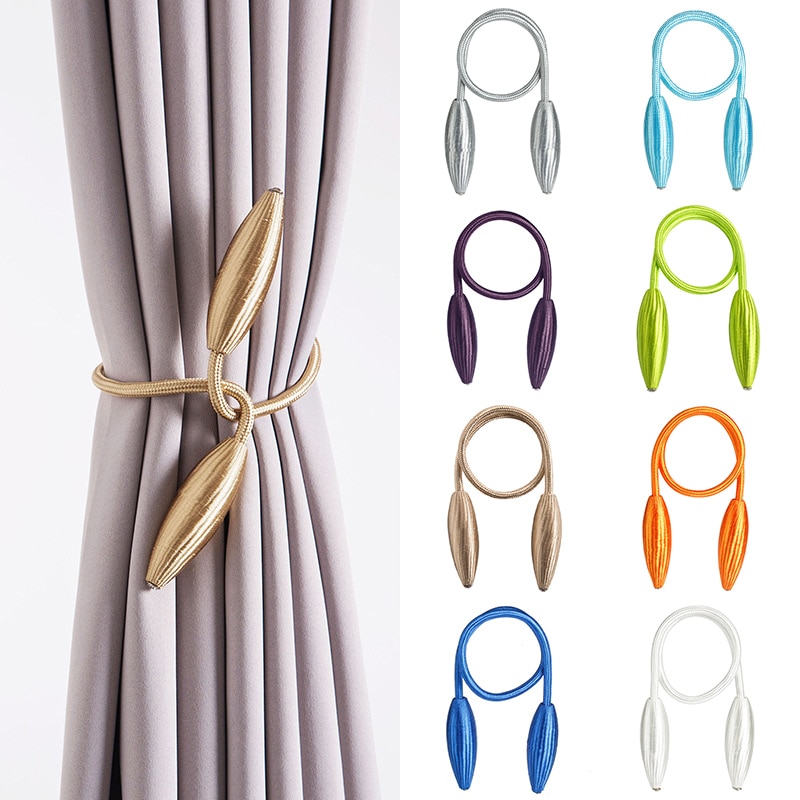 Sangles robustes pour rideaux, 1 pièce, sangles en peluche, matériel, Accessoires pour rideaux,