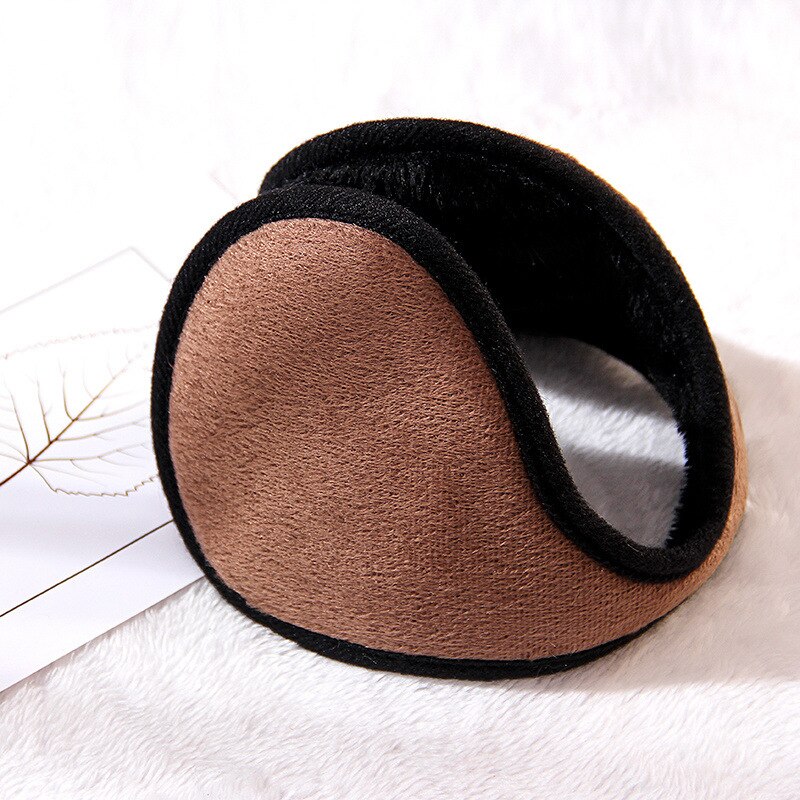 Sound-proof Earmuffs Reduce Noise and Keep Warm All-in-one Earmuffs Are Comfortable To Wear After Wearing Earmuffs: brown