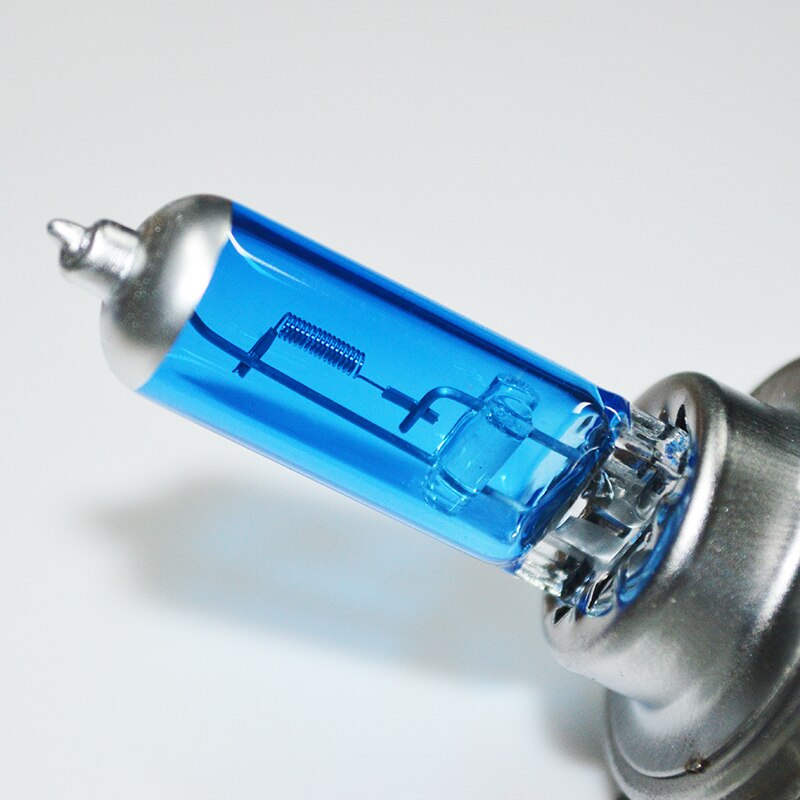 Hippcron H7 Halogen Bulb 12V 55W Xenon Bright Dark Blue Quartz Glass Car Headlight Super White Auto Lamp