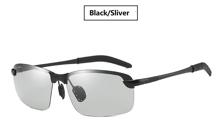 Driving Glasses Polarized night Driving Sunglasses Men Women Anti-glare Night Driver Goggles gafas Enhanced Light Glasses: Blacksliver