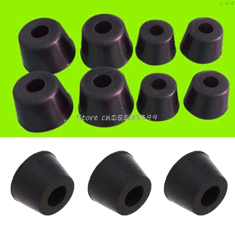 20 Pcs Rubber Instrument Case Non-slip Cabinet Box Foot Bumpers Feet 17x10x14mm M12