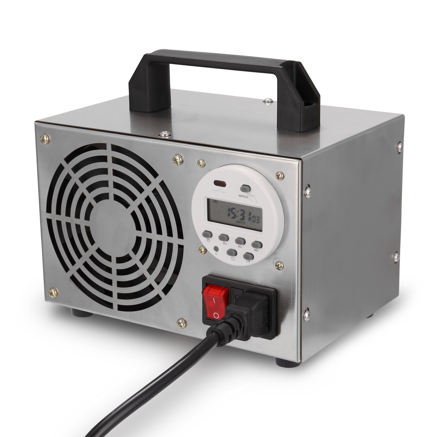 HF258 générateur d'ozone ménage ozonateur Air désinfecteur purificateur acier inoxydable filtre à Air désinfection stérilisation synchronisation
