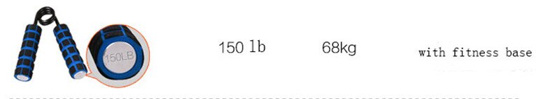 Een Type Gripper Hand Expander Hand Grip Gripper Carpaal Expander Hand Trainer Heavy Grip 100-200 Lbs 1Pc: Black