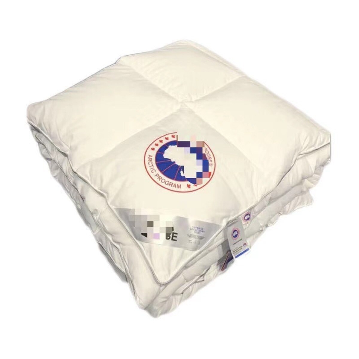 Pure Katoenen Dekbedovertrek Met Dikke Warme Gans Eendendons Voor Herfst En Winter Veer Quilts
