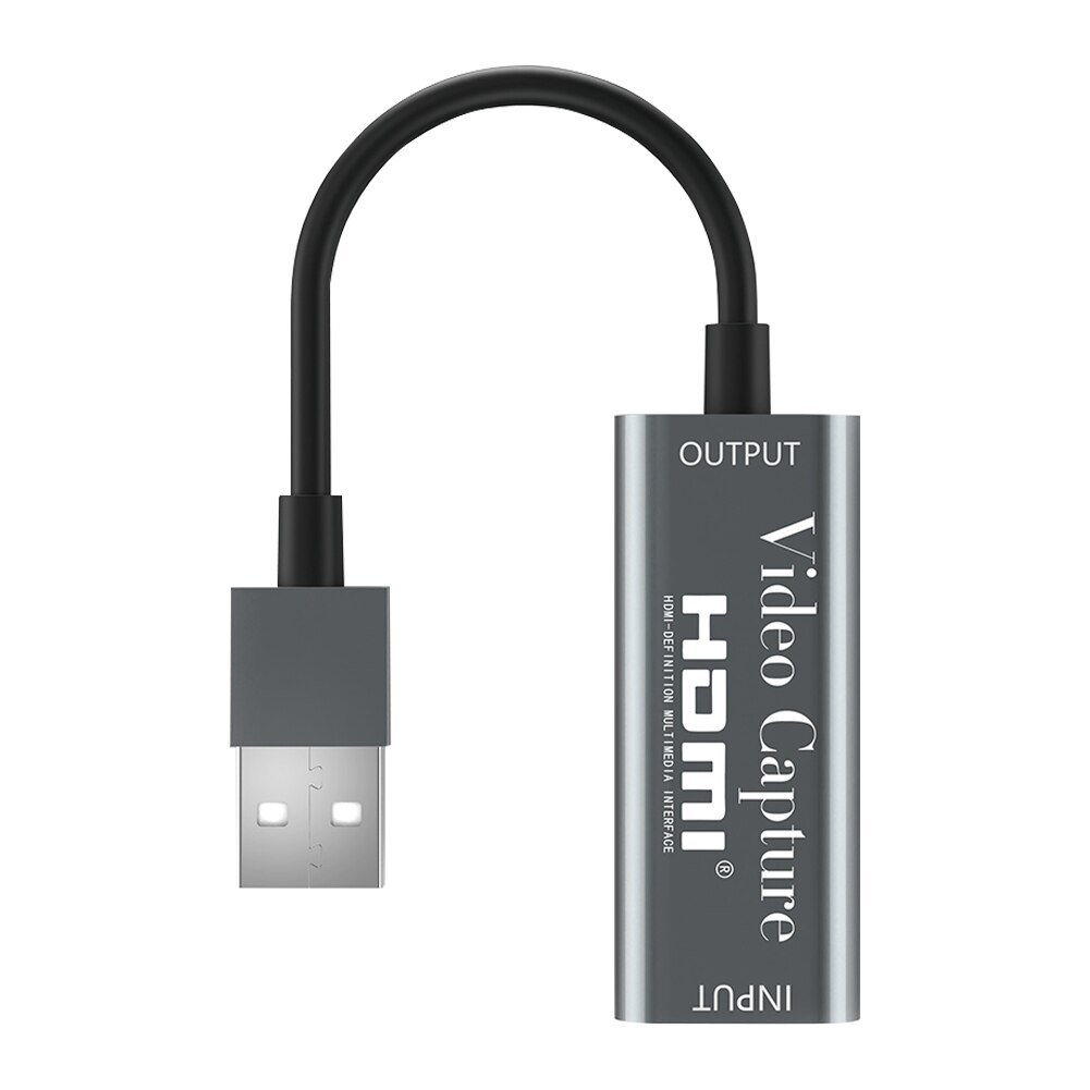 HDMI to USB HD Video Capture Card 1080P USB 2.0 Grabber Record Box for OBS