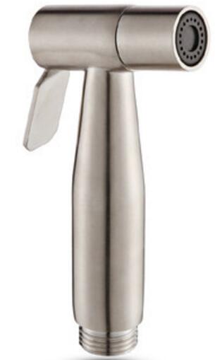 Manguera de ducha 3M PU, grifo para bidé de baño, Kit de inodoro de acero inoxidable, juego de pulverizador cepillado para el bidé, montaje en el tanque o en la pared BD321: only sprayer