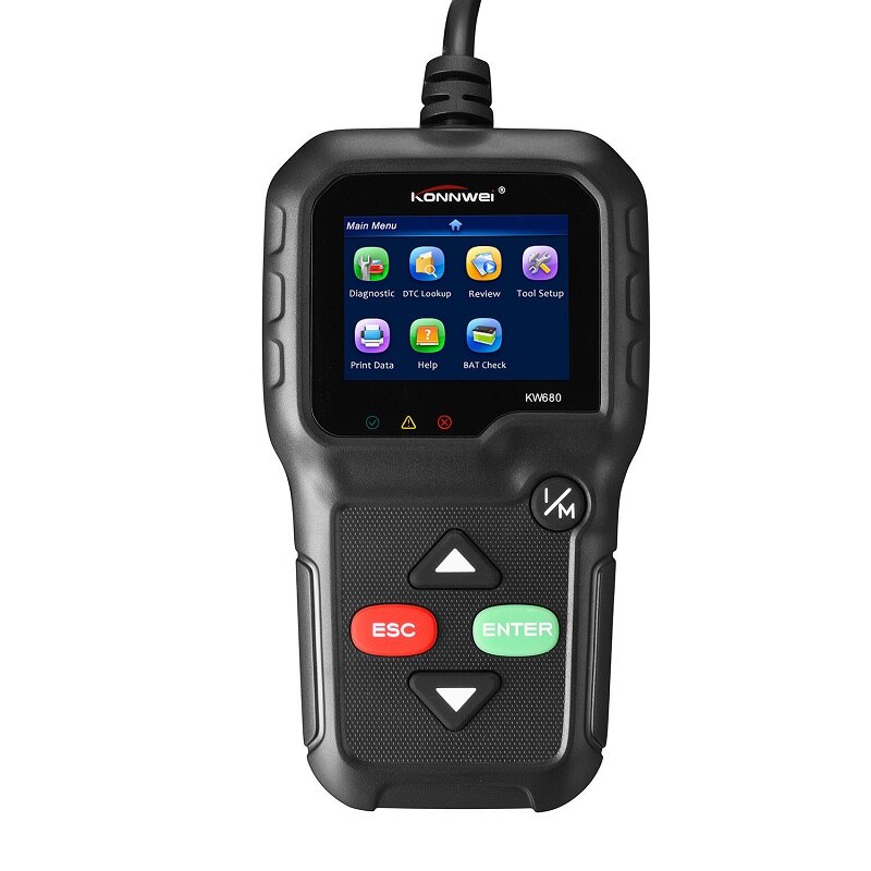 KW680 Diagnostic Scan Tool Car Code Reader CAN OBDII OBD2 EOBD Fault Scanner Automatic automatic scanner