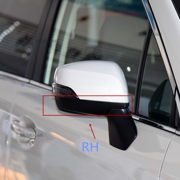 Benekar Car Side Wing Cover Rear View Mirror Shell Housings for Subaru Forester Legacy Outback XV Impreza Exiga: 1Pcs Right side RH