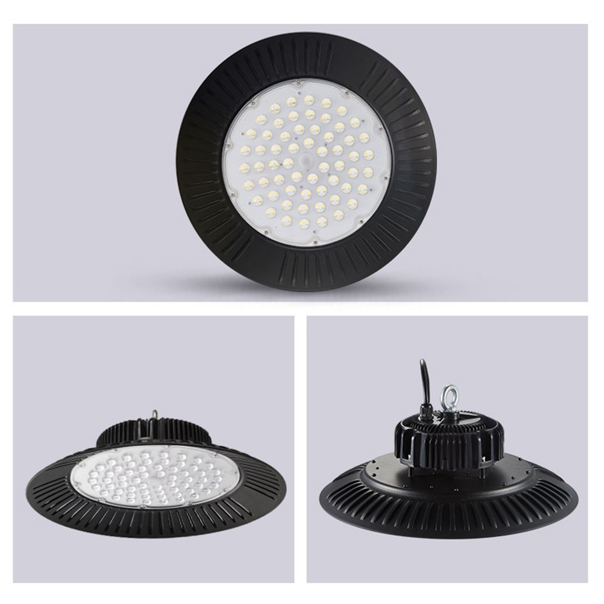 200W for UFO LED Lights 110V 220V Waterproof Commercial Lighting Industrial lamp Warehouse Led High Bay Lamp Garage Light