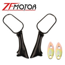 Trasero de la motocicleta vista lateral espejo retrovisor para HONDA CBR600 F2/F3 1991-1998 CBR1000F 1993-1996 VFR750F 94-97 VFR800 FI 98-99