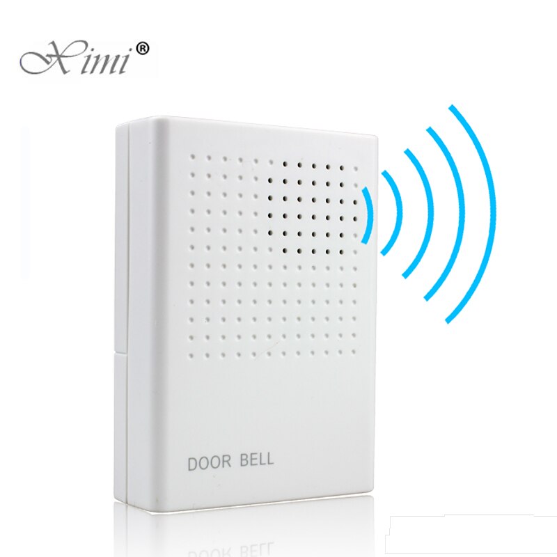 Wired Door Bell Chime DC 12V Vocal Wired Doorbell Welcome Door Bell For Office Home Security Access Control System White
