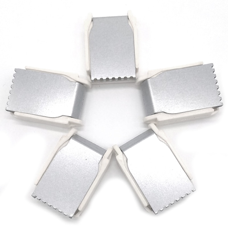 5 pièces Machine à tricoter accessoire griffe poids pour frère argent Reed chanteur Machine à tricoter bricolage à la main outils de couture accessoire
