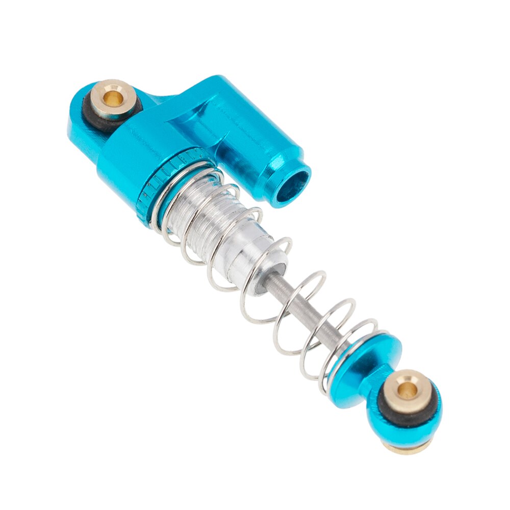 Peças de atualização de carro para axial scx24 90081 1/24 rc, amortecedor de metal, acessórios