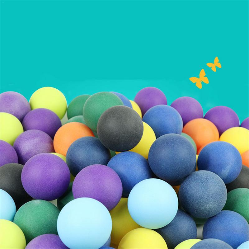 100 Uds. PP Material Pelotas de Ping Pong Juego de con pelotas de lotería de Ping Pong de Color puede ser herramienta para deportes al aire libre