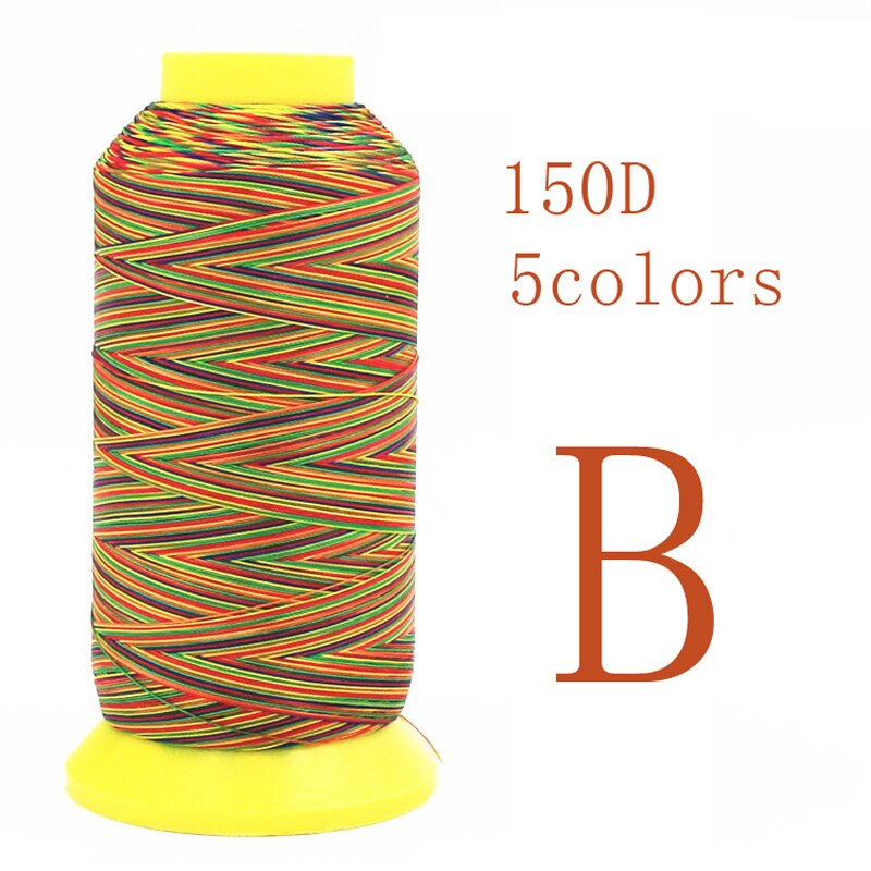 DIY Polyester Rainbow thread of sewing thread machine sewing supplies high-strength sewing scissors hand made