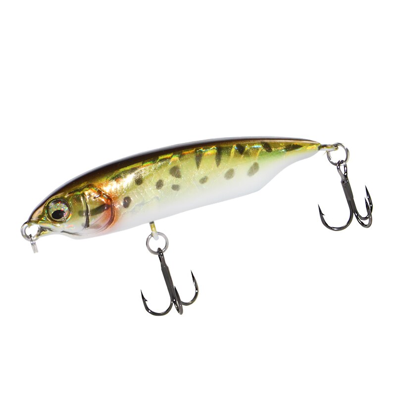 1 Uds señuelo de pesca 59mm 5,5g 80mm 11g agua hundida Mini lápiz pececillo señuelo duro Artificial pequeño Crankbait Wobblers cebo duro: 55 mm / Rojo