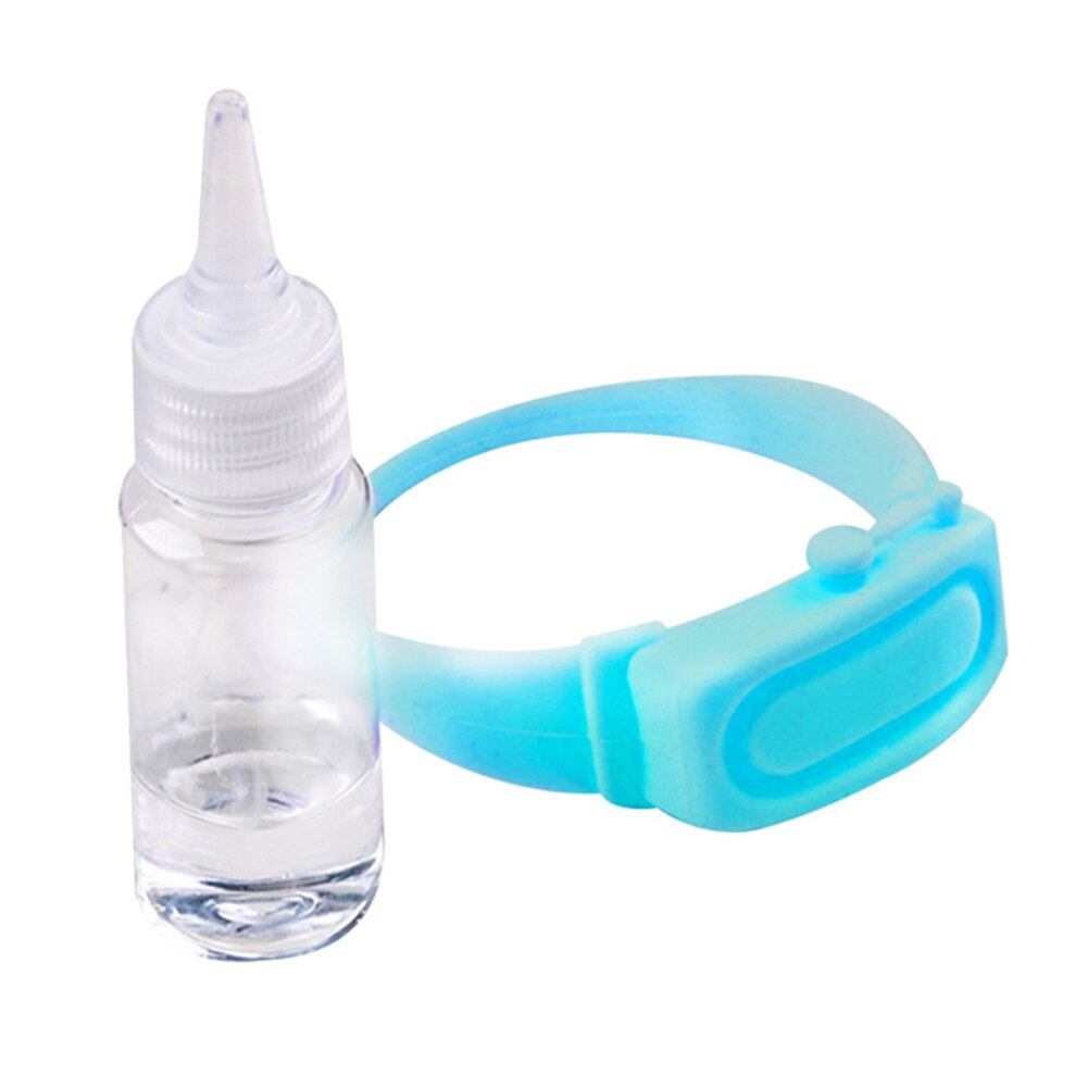 Draagbare siliconen armband alcohol desinfectiespray polsband dispenser handdesinfecterende gel houder horloge armband voor volwassenen/kinderen