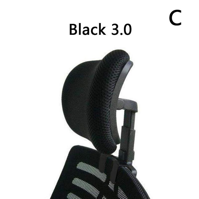 Adjustable Headrest for Office Chair Swivel Lifting Computer Chair Neck Protection Pillow Headrest for Chair Office Accesso G2K7: 3.0 black